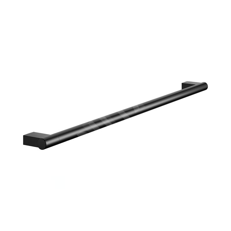 Keuco Plan - Porte-serviettes, longueur 850 mm, noir mat 14901370800