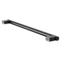 Keuco Plan - Porte-serviettes, longueur 850 mm, noir mat 14901370800
