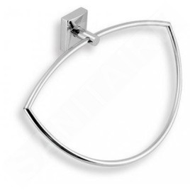 Novaservis Metalia 12 - Demi-anneau porte-serviette, chrome 0203,0