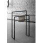 Sapho Ska - Porte-serviette 550 x 790 x 200 mm, blanc mat SKA311