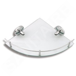 Novaservis Metalia 1 - Tablette d'angle, verre/chrome 6158,0