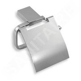 Novaservis Metalia 9 - Porte-rouleaux avec couvercle, chrome 0938,0