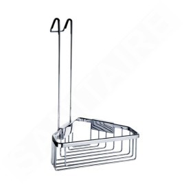 Nimco Kibo - Étagère d’angle grille, chrome Ki 14003H-26