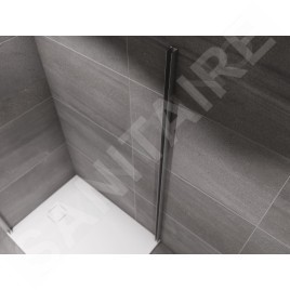Lansanit Accessoires - Profil d'expansion 30 mm, hauteur 1900 mm, aluminium brillant B-259