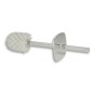 Novaservis Metalia 4 - Brosse WC en plastique, plastique/chrome 6433,Y0
