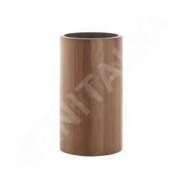 Sapho Gedy Altea - Verre pour brosses à dents et dentifrice à poser, bambou AL9835