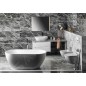 Sapho Accessoires de salle de bains Gedy - Porte-papier avec brosse de WC, chrome 783213
