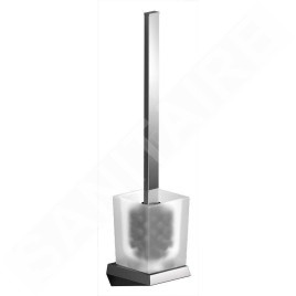 Sapho Soul - Brosse de toilette murale, chrome/verre 161867