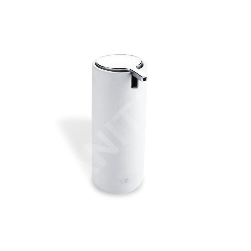 Nimco Omi - Distributeur de savon sur pied, céramique blanche/chrome OM 16031-05