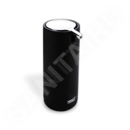 Nimco Omi - Distributeur de savon sur pied, céramique noire/chrome OM 16031-90