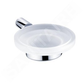 Nimco Bormo - Porte-savon, verre dépoli/chrome BR 11059W-26
