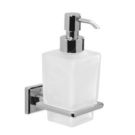 Sapho Gedy Colorado - Distributeur de savon, chrome/verre satiné 6981