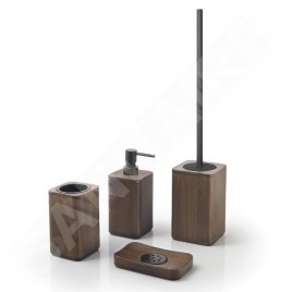 Sapho Accessoires de salle de bains Gedy - Distributeur de savon Dafne, bois 3980