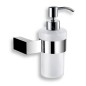 Novaservis Titania Kate - Distributeur de savon avec support, blanc/chrome 66555,0