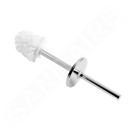 Novaservis Accessoires de salles de bain - Brosse de toilette de rechange, plastique/chrome 6159,Y0