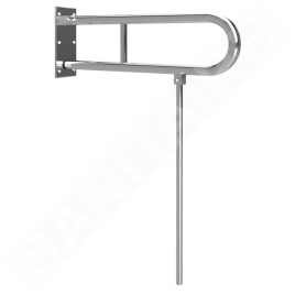 Sapho Équipement de salle de bain - Barre d’appui pliante, inox XH521