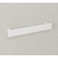 Sapho Patron - Porte-serviettes, longueur 450 mm, blanc mat PX012