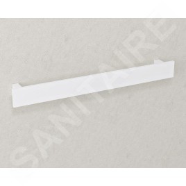 Sapho Patron - Porte-serviettes, longueur 600 mm, blanc PX023