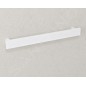 Sapho Patron - Porte-serviettes, longueur 600 mm, blanc PX023