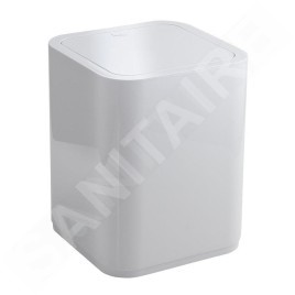 Sapho Gedy Seventy - Poubelle 8 l, blanc 630922