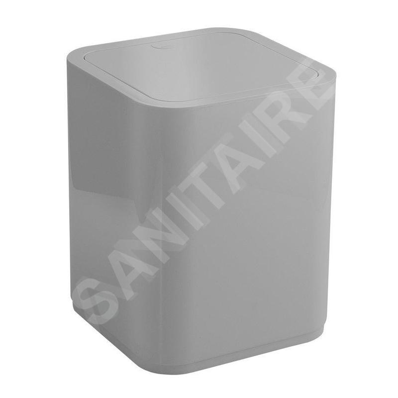 Sapho Gedy Seventy - Poubelle, 8 l, grise 630908