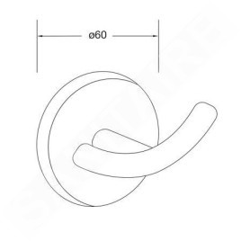Steinberg 650 - Crochet, chrome 650 2400