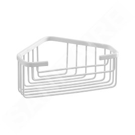 Sapho Gedy Smart - Étagère d’angle grille, blanc 2483-02