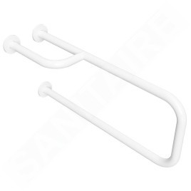 Sapho Équipement de salle de bain - Poignée gauche, longueur 80 cm, blanc XH532W