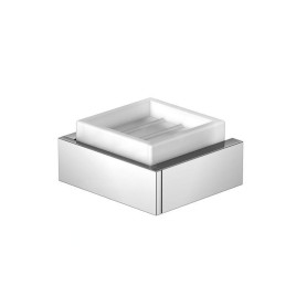Steinberg 460 - Porte-savon mural avec support, verre dépoli / chrome 460 2201