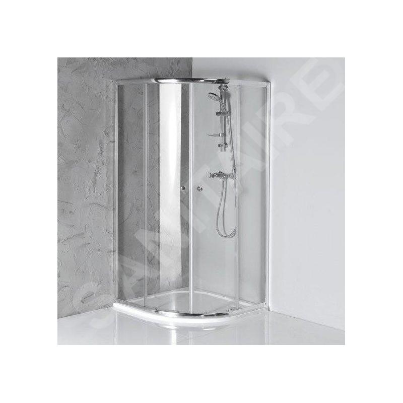 Aqualine Arleta - Cabine de douche 90x90 cm, chrome/verre clair HLS900Y