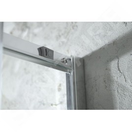 Aqualine Arleta - Cabine de douche 90x90 cm, chrome/verre clair HLS900Y