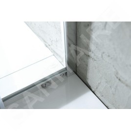 Aqualine Arleta - Cabine de douche 90x90 cm, chrome/verre clair HLS900Y