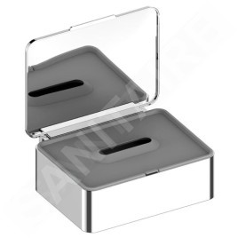 Keuco Plan - Distributeur de lingettes humides, chrome 14967010001