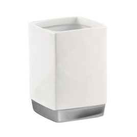 Sapho Gedy Lucy - Porte brosses à dents et dentifrice, blanc LY98