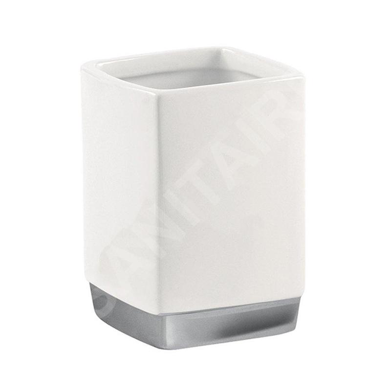 Sapho Gedy Lucy - Porte brosses à dents et dentifrice, blanc LY98