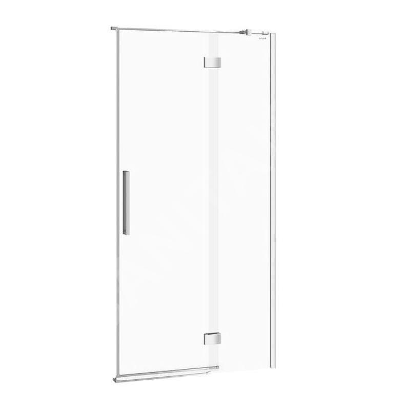 Cersanit Crea - Porte de douche 100x202 cm, droite, chrome/verre clair S159-002