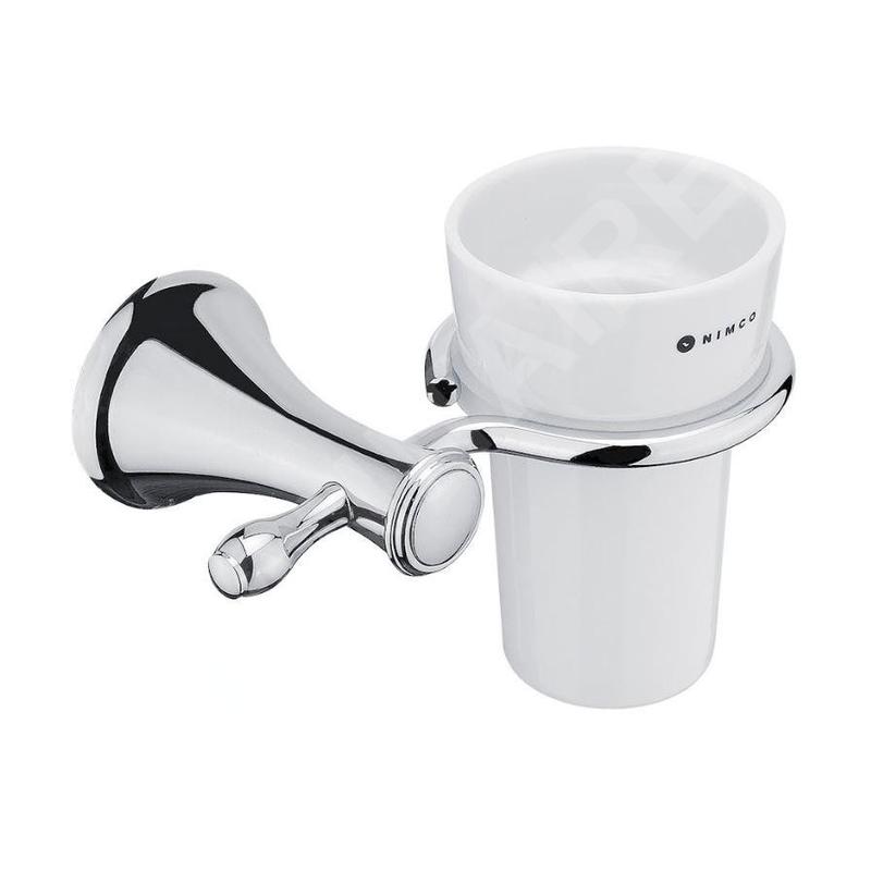 Nimco Lada - Porte brosse à dents et dentifrice, chrome LA 19058KU-26
