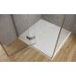Cersanit Crea - Porte de douche 100x202 cm, droite, chrome/verre clair S159-002
