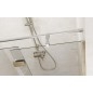 Cersanit Crea - Porte de douche 100x202 cm, droite, chrome/verre clair S159-002