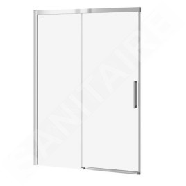 Cersanit Crea - Porte de douche 140x200 cm, chrome/verre clair S159-008