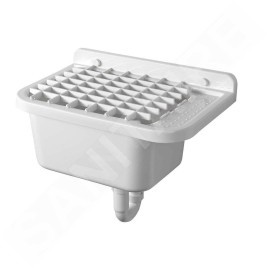 Aqualine Accessoires - Grille universelle pour vidoirs suspendus, plastique, blanc PI5020