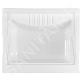 Aqualine Éviers - Vidoir, 600x500 mm, blanc PI6050