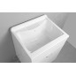 Aqualine Éviers - Vidoir, 600x500 mm, blanc PI6050