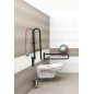 Sapho Équipement de salle de bain - Poignée, longueur 81 mm, noir XH540B