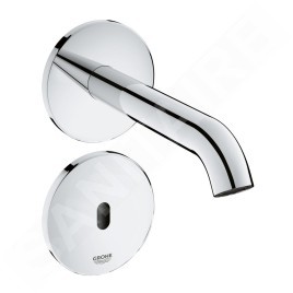 Grohe Essence E - Mitigeur électronique infrarouge de lavabo, montage mural, sans mélangeur, chrome 36447000