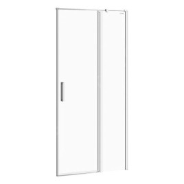 Cersanit Moduo - Porte de douche 90x198 cm, droite, chrome/verre clair S162-006