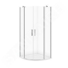 Cersanit Moduo - Cabine de douche 90x90 cm, chrome/verre clair S162-010