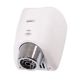 Jet Dryer Sèche-mains - Sèche-mains sans contact Jet Dryer BOOSTER, plastique ABS blanc 8596220009326