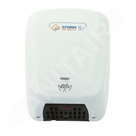 Jet Dryer Sèche-mains - Sèche-mains Storm, plastique ABS blanc 8596220006370