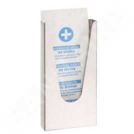 Sapho Série Hôtel - Distributeur de sacs en papier HygBag, inox XP049